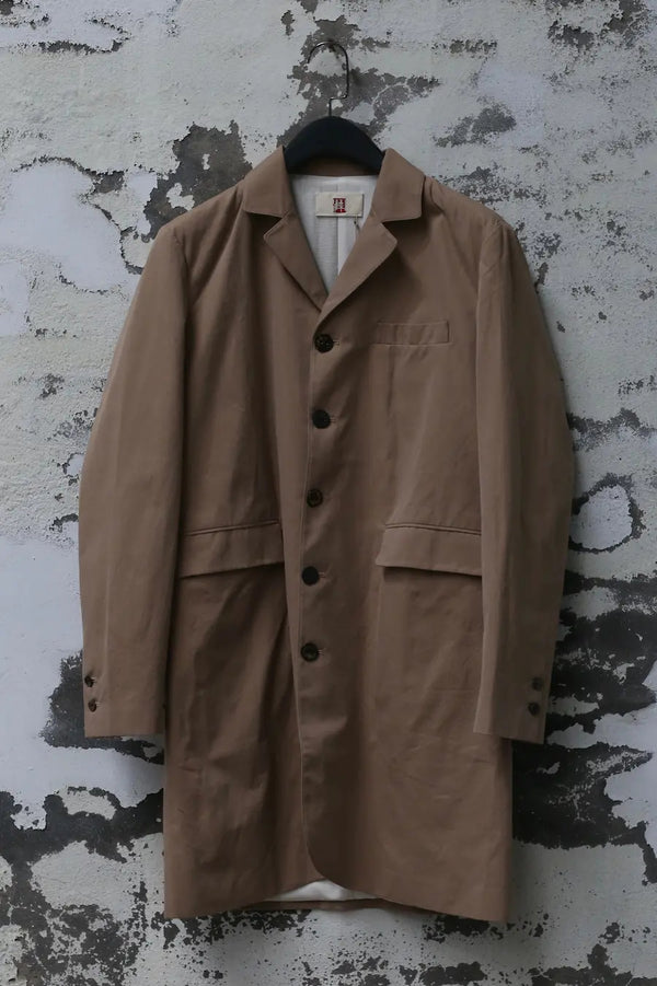 AVIVA JIFEI XUE Mid-length single-breasted suit FW23-MSBB-SAND